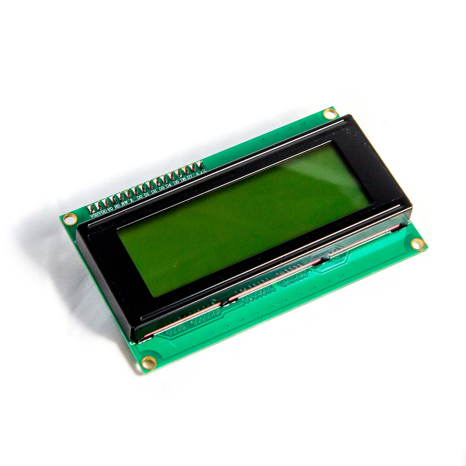Alfanumerisk display 20x4 tecken med i²c-anslutning, grön-gul